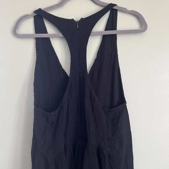 Free People Amalfi One Piece Wide Leg Embroidered Jumpsuit Size 2 - Picture 6 of 7